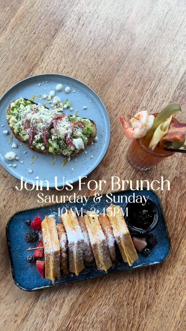 Brunch plans? ✔️
Join us at West End for weekend brunch every Saturday & Sunday 